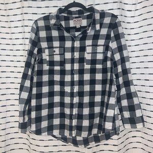 Old Navy plaid button up XL